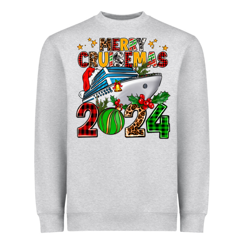 Merry Cruisemas 2024 Heavyweight Sweatshirt by AdoDesignShop | Teevron