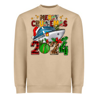 Mushroom merry cruisemas 2024 Heavyweight Sweatshirt - AdoDesignShop