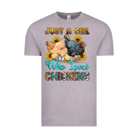 Vintage Zinc just a girl who loves chickens Vintage Tee - OliviaCreatesArt