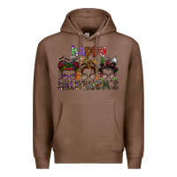 Chestnut happy hallothanksmas Premium Hoodie - SublimationCraftShop