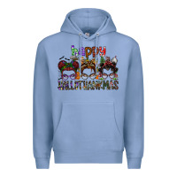 Colony Blue happy hallothanksmas Premium Hoodie - SublimationCraftShop