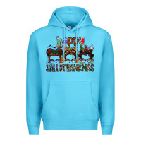 Ocean Blue happy hallothanksmas Premium Hoodie - SublimationCraftShop