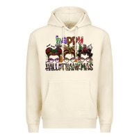 Sandshell happy hallothanksmas Premium Hoodie - SublimationCraftShop