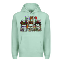 Seafoam happy hallothanksmas Premium Hoodie - SublimationCraftShop
