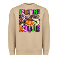 Mushroom Hallowen Boo Heavyweight Sweatshirt - AdoDesignShop