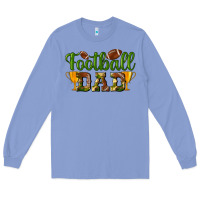 Colony Blue Football Dad Long Sleeve Tee - BundleAndBundleShop