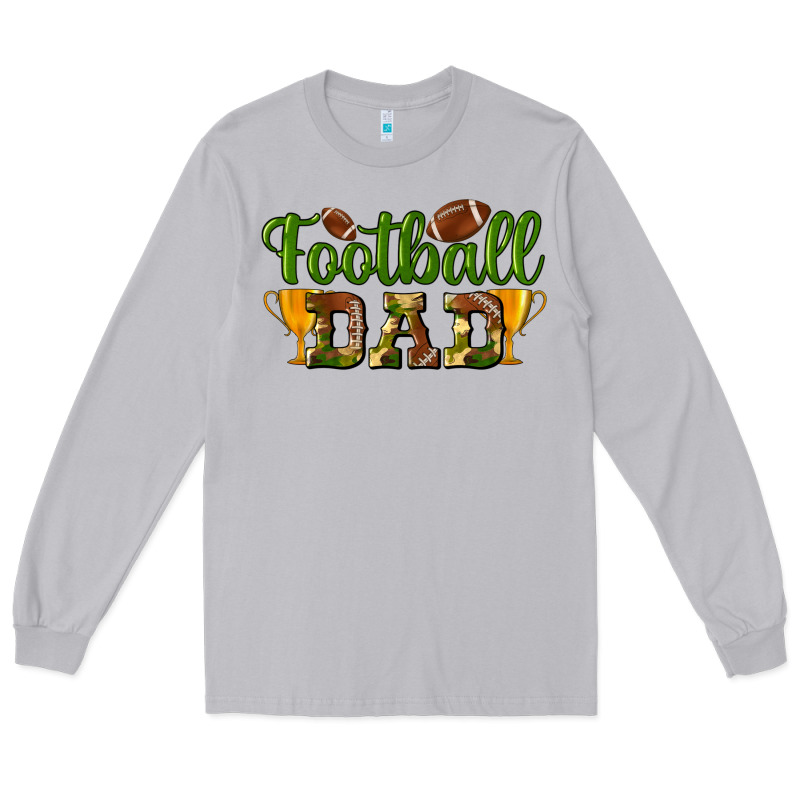 Football Dad Long Sleeve Tee by BundleAndBundleShop | Teevron