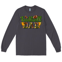 Smoke Football Dad Long Sleeve Tee - BundleAndBundleShop
