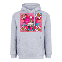 Heather Grey v.d gnome and lotus tumbler Heavyweight Hoodie - AdoDesignShop