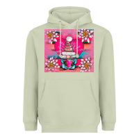 Matcha v.d gnome and lotus tumbler Heavyweight Hoodie - AdoDesignShop