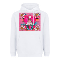White v.d gnome and lotus tumbler Heavyweight Hoodie - AdoDesignShop