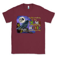 Burgundy something wicked this way comes Classic Tee - CowGirlArtShop