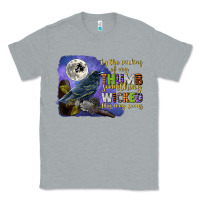 Heather Grey something wicked this way comes Classic Tee - CowGirlArtShop