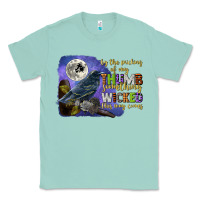 Seafoam something wicked this way comes Classic Tee - CowGirlArtShop