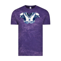 Cloud Purple practice jersey fa element 1 Vintage Tee - FaDigitalArtStudio