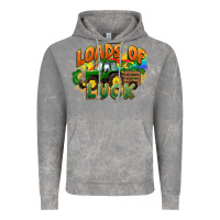 Loads Of Luck With Tractor St. Patricks Day Vintage Hoodie | Teevron