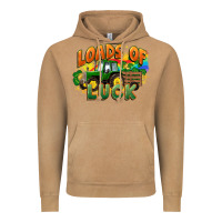 Vintage Camel Loads of luck with tractor St. Patricks Day Vintage Hoodie - FaDigitalArtStudio