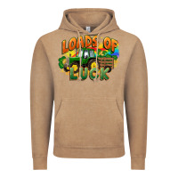 Vintage Coffee Loads of luck with tractor St. Patricks Day Vintage Hoodie - FaDigitalArtStudio