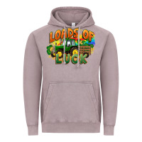 Vintage Zinc Loads of luck with tractor St. Patricks Day Vintage Hoodie - FaDigitalArtStudio