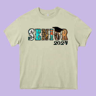Western Senior 2024 Heavy Core Tee Designed By Ranaportraitstore