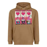 Toasted Coconut v.d 3 gnomes and hearts Heavyweight Hoodie - AdoDesignShop