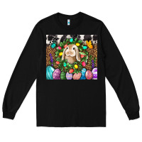 Black Easter Bunny Tumbler Long Sleeve Tee - BundleAndBundleShop