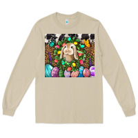 Mushroom Easter Bunny Tumbler Long Sleeve Tee - BundleAndBundleShop
