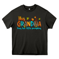 Asphalt customized this grandma loves her little pumpkins Heavy Core Tee - texasbilliewilder