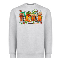 Heather Grey fall teacher Heavyweight Sweatshirt - AdoDesignShop