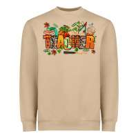 Mushroom fall teacher Heavyweight Sweatshirt - AdoDesignShop