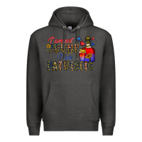 Charcoal Heather i'm drunk i'm patrıtoc Premium Hoodie - CowhideDigitalArt