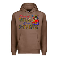 Chestnut i'm drunk i'm patrıtoc Premium Hoodie - CowhideDigitalArt
