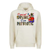 Oatmeal Heather i'm drunk i'm patrıtoc Premium Hoodie - CowhideDigitalArt
