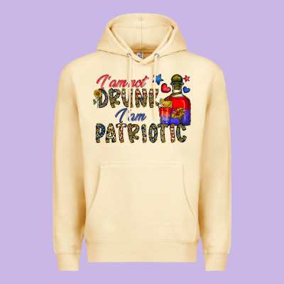 I'm Drunk I'm Patrıtoc Premium Hoodie Designed By Cowhidedigitalart
