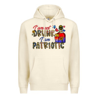 Sandshell i'm drunk i'm patrıtoc Premium Hoodie - CowhideDigitalArt