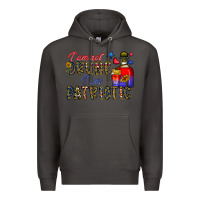 Smoke i'm drunk i'm patrıtoc Premium Hoodie - CowhideDigitalArt