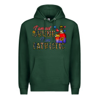 Sports Green i'm drunk i'm patrıtoc Premium Hoodie - CowhideDigitalArt