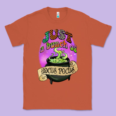 Just A Bunch Of Hocus Pocus Classic Tee Designed By Cowgirlartshop