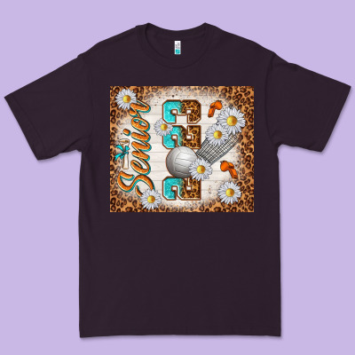 Senior 2023 Volleyball Premium Tee Designed By Tumblerdesignbyshophia