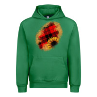 Emerald sunflower Christmas patch Urban Hoodie - JahusDesignShop
