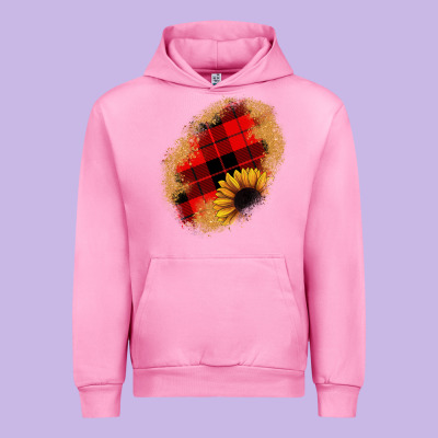 Sunflower Christmas Patch Urban Hoodie Designed By Jahusdesignshop