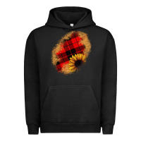 Pigment Black sunflower Christmas patch Urban Hoodie - JahusDesignShop