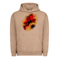 Pigment Burro sunflower Christmas patch Urban Hoodie - JahusDesignShop