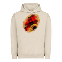 Pigment French Oak sunflower Christmas patch Urban Hoodie - JahusDesignShop