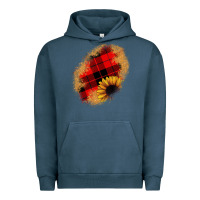 Pigment Midnight Navy sunflower Christmas patch Urban Hoodie - JahusDesignShop