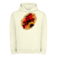 Pigment Pistachio sunflower Christmas patch Urban Hoodie - JahusDesignShop