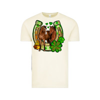 Vintage Arctic St. Patrick's Day horse horseshoe Vintage Tee - OliviaCreatesArt