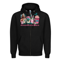 Black licensed practical nurse  coffee cup Zipper Hoodie - AdoDesignShop