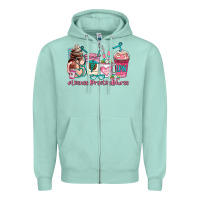 Seafoam licensed practical nurse  coffee cup Zipper Hoodie - AdoDesignShop