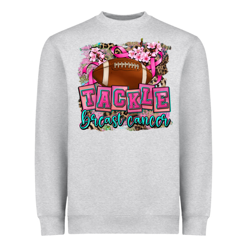Tackle Breast Cancer Heavyweight Sweatshirt by AdoDesignShop | Teevron